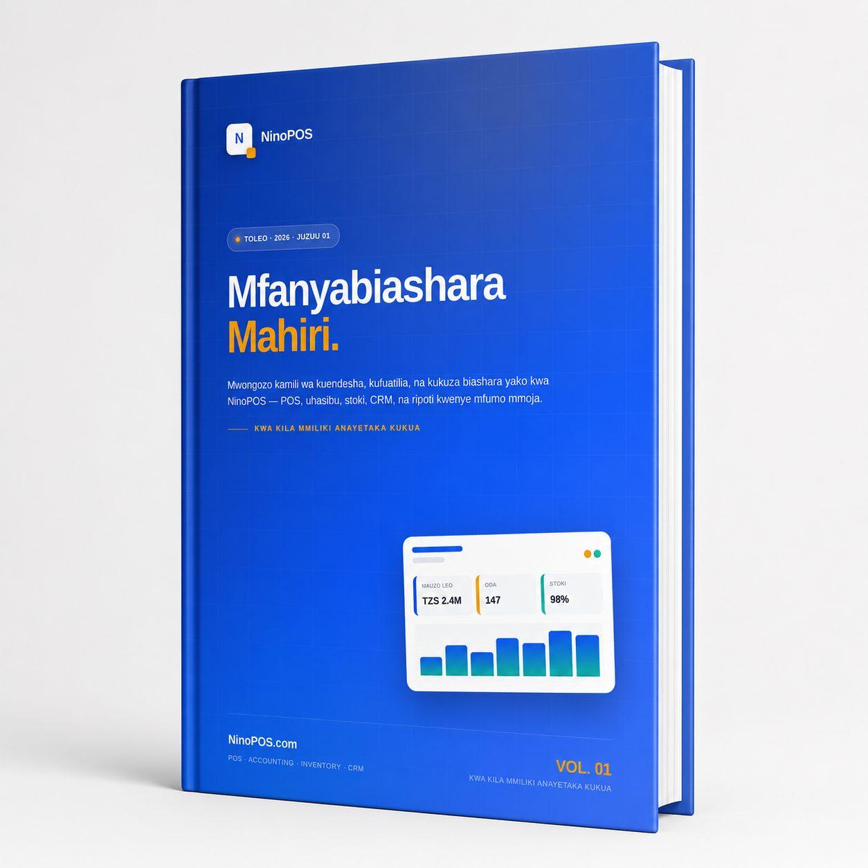 Mfanyabiashara Mahiri — Swahili edition free guidebook from ninoPOS