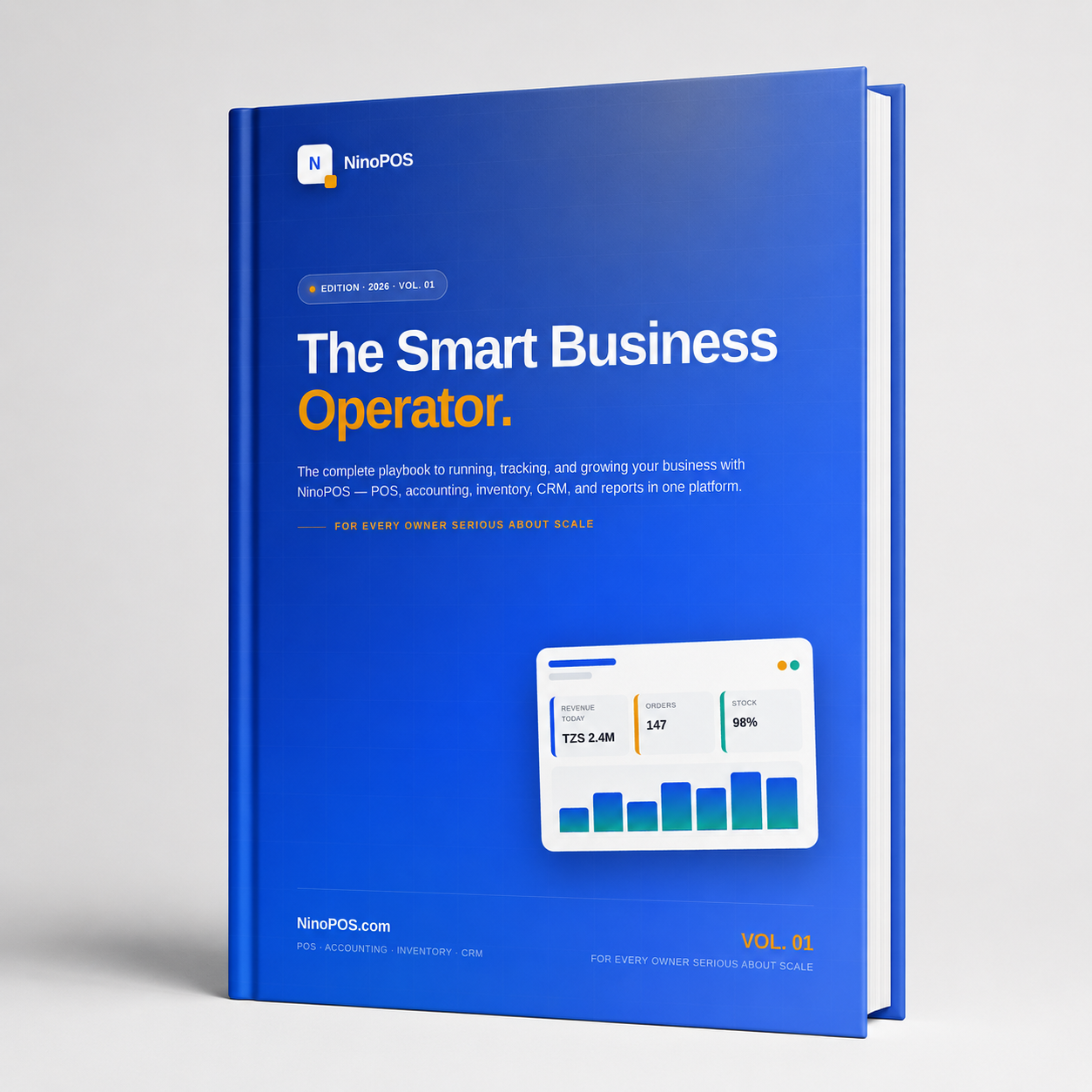 The Smart Business Operator — English edition free guidebook from ninoPOS